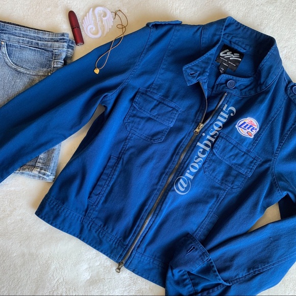 Miller Moto Jacket🍺Official Licensed MILLER LITE - Picture 5 of 8